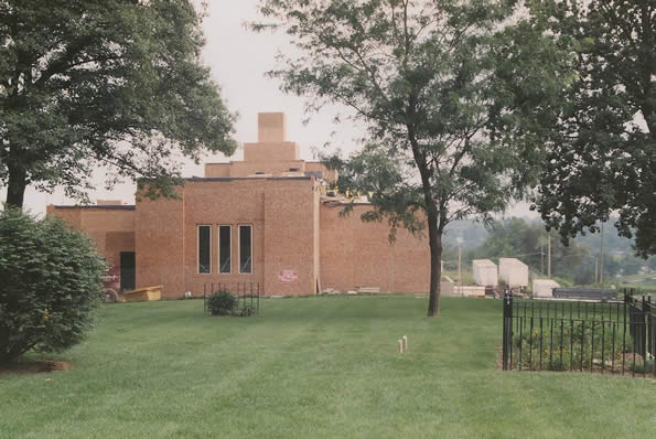 Winter Quarters Temple Taking Shape